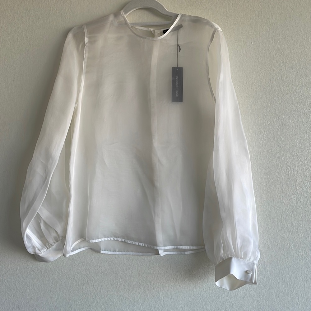 Brand New ANNE FONTAINE Blouse Size 42